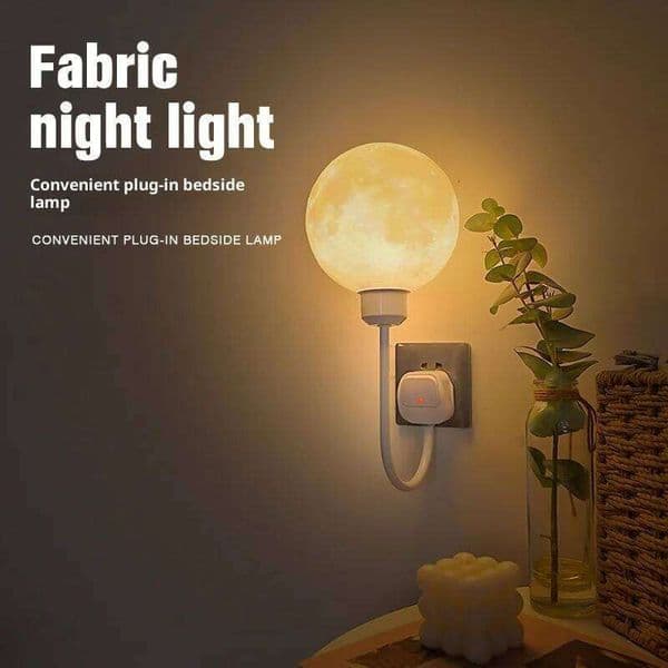 Remote Control Led Night Plug-in Eye Protection Sleep Soft Light Confinement Baby Feeding Wall Bedroom Bedside Lamp 26L0313