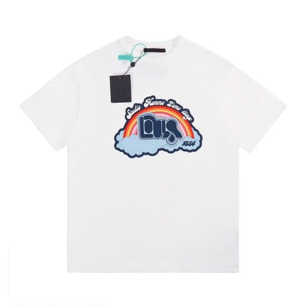 Designer tshirt men tees swim shorts Hip-hop street t-shirt runway style printed short-sleeved shirt customized women baggy tshirt sportswear clothing summer