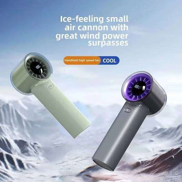 Outdoor USB Handheld Office Dormitory Digital Display Portable Desktop Small Fan 26L0313