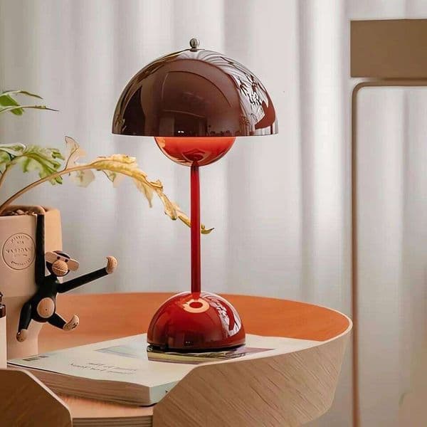 Modern mushroom night light, touch color changing bedroom bedside atmosphere lamp, home decor desktop decorations 26Y0313