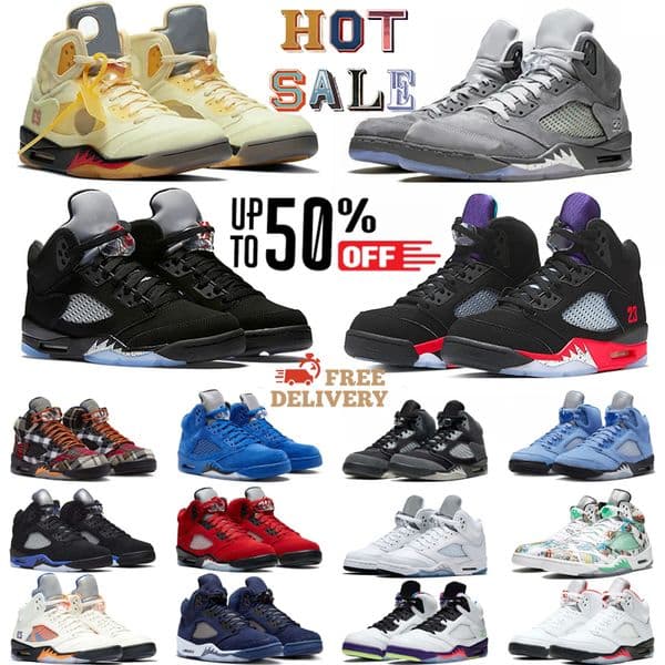 Basketball Shoes Mans 35th Anniversary Soft Pink 5s women men 5 Awake NY Grape Fire Red Black Tongue Metallic Reimagined Tokyo mens trainers outdoor sneakers