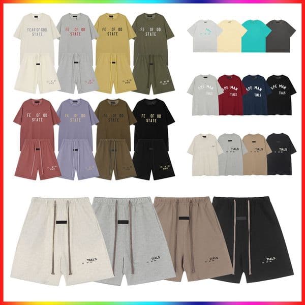 2026 designer clothes men shorts summer fashion men t shirts 3D silicon letter printed t shirt tracksuit suit casual women oversize loose short sleeve sports set