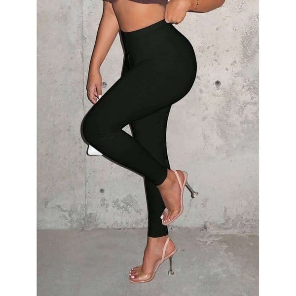 2026 New Women Solid High Leggings Sexy outdoor Elastic Waist Casual Yoga Pants At All Seasons 26Y0313 Free Shipping