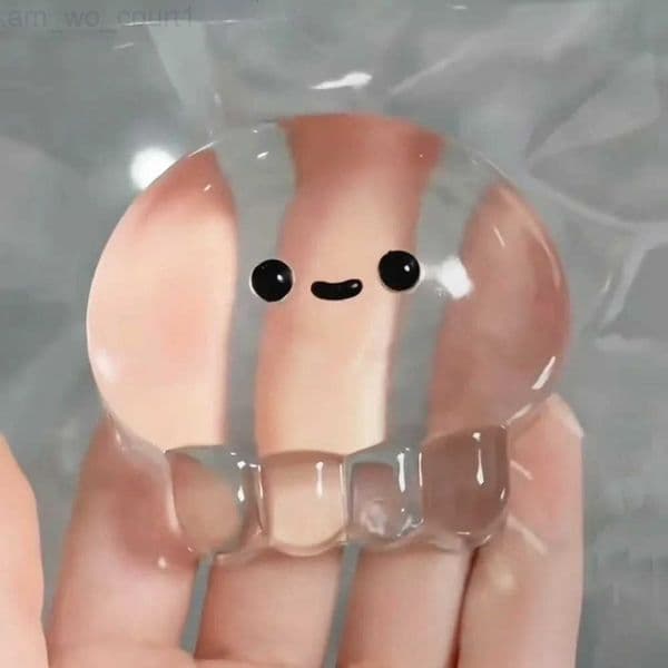Taba Squishy Jellyfish Kawaii Stress Relieving Sensory Fidget Toys for AnxietyRelaxation Desk Accessory H260313