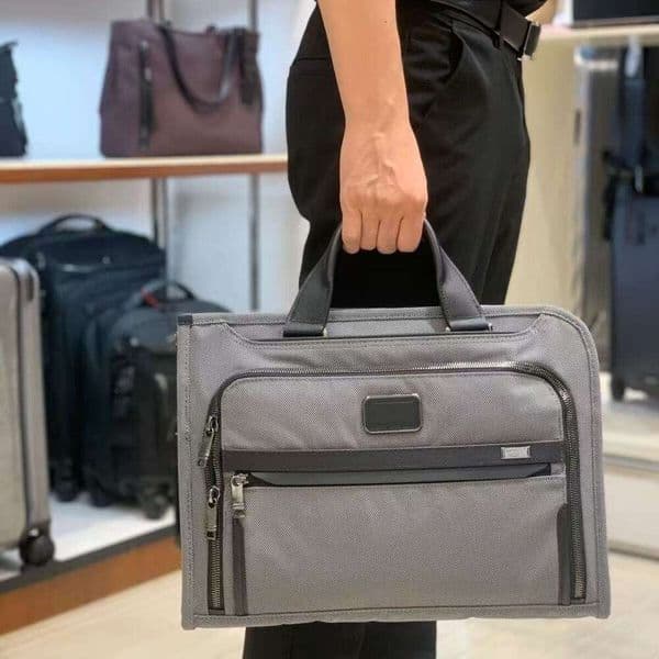 10A Tms Briefcase tu men backpack Women's tote bag made ballistic nylon material wear-resistant and water-repellent with stackable functionality Travel backpack