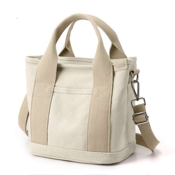 Direct Supply Hot-Selling Japanese Korean Version High-End Lunch Handbag 16 An Canvas Women's Handheld Bag Kl928