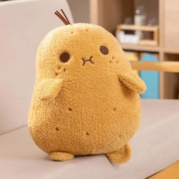 PP Cotton Small Potato Plush Doll Fluffy Plush Stuffed Funny Food Plush Doll Soft Ins Plant Spud Throw Pillow Kid Girl Boy 260309