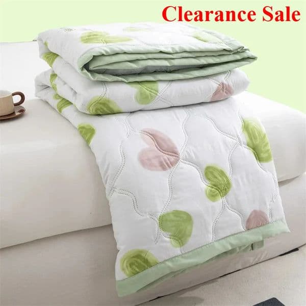 Blanket washed cotton skin-friendly grinding summer cool printing dormitory air conditioner quilt 260312