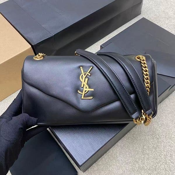 Designer handbag luxury shoulder bag loulou bag excellent leather handbag designer women's crossbody bag retro handbag luxury master level makeup bag three models