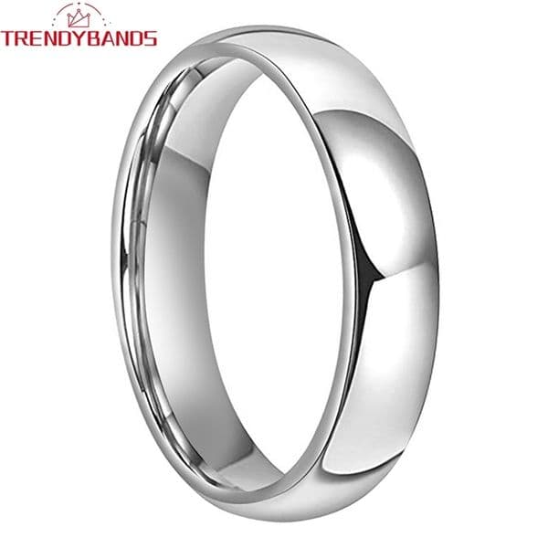 3mm 5mm 7mm Classic Tungsten Carbide Wedding Band Engagement Rings for Men Women High Polished Shiny Comfort Fit 260307
