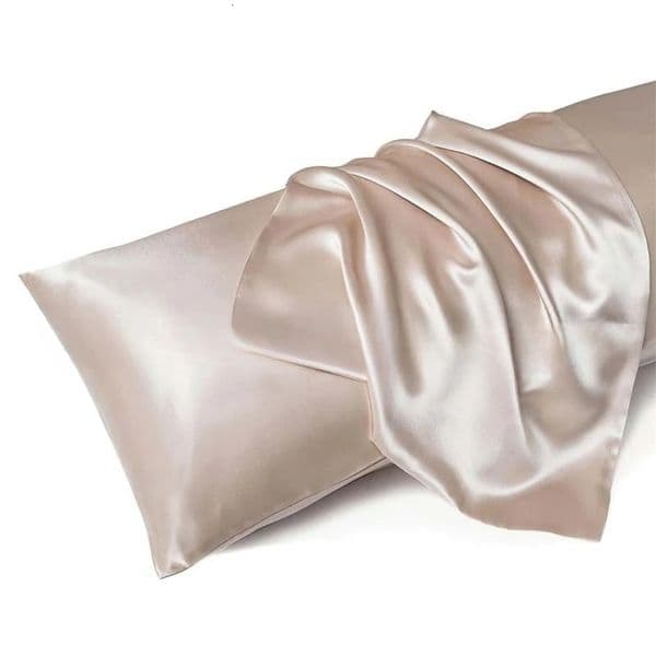 Pillow Case Solid Silk Pillowcases Decorative Cushion Cover Envelope Style Hair Skin Protect Size Pillow Case 260306