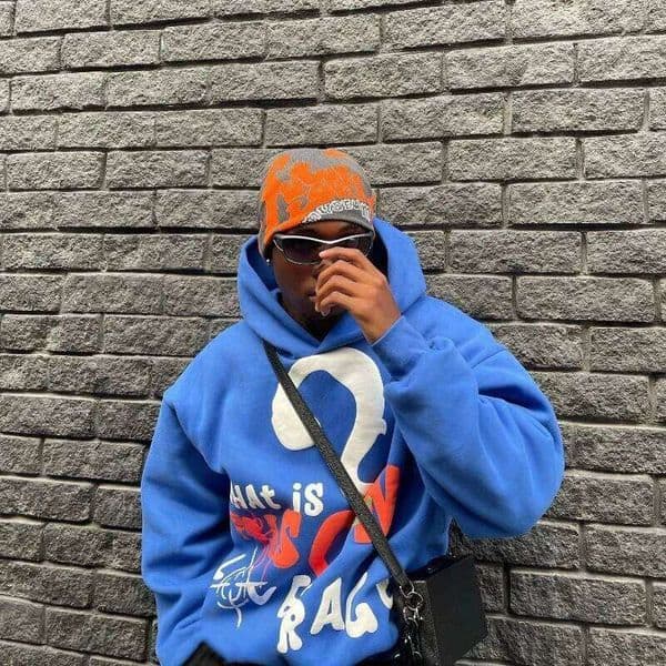 European and American cross-border new hoodie unisex letter printed personalized high street hip-hop style hooded sweatshirt top Z260314