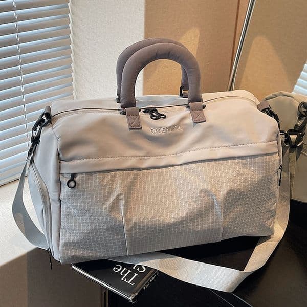 Short-haul Travel Bag Women's Lightweight Multi-functional Messenger Sports Fitness Bag Portable Business Trip Large-capacity Storage Duffel Bag