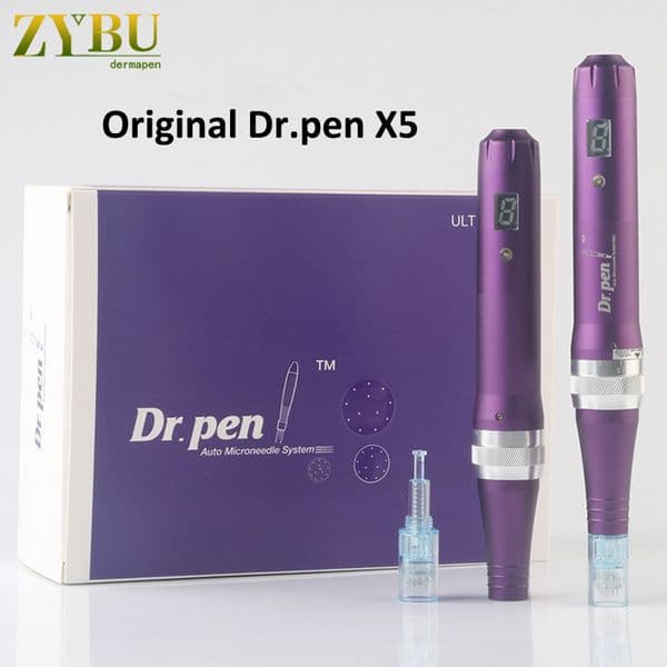 Purple Dr.pen Original Ultima X5 Electric Microneedle Roller Mesotherapy Derma Pen Screw Dermapen Facial MTS Skin Care Microneedling Tool