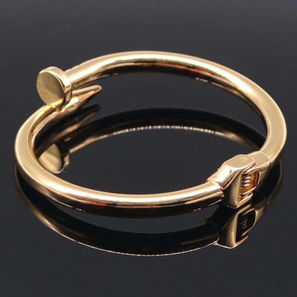 Bangle Women Jewelry Bangle Bracelet Women Trendy Unisex Spring Nail Bangle Celebrity Style Must-Have Hand Jewelry for Daily Commute AA
