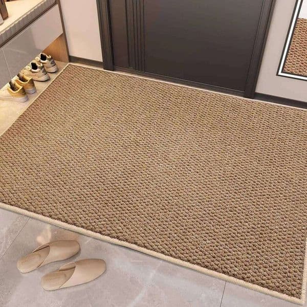 Front Door Outside Entrance Welcome Mat Outdoor Indoor Entryway Rug Non-Slip Washable Doormat 26H0313