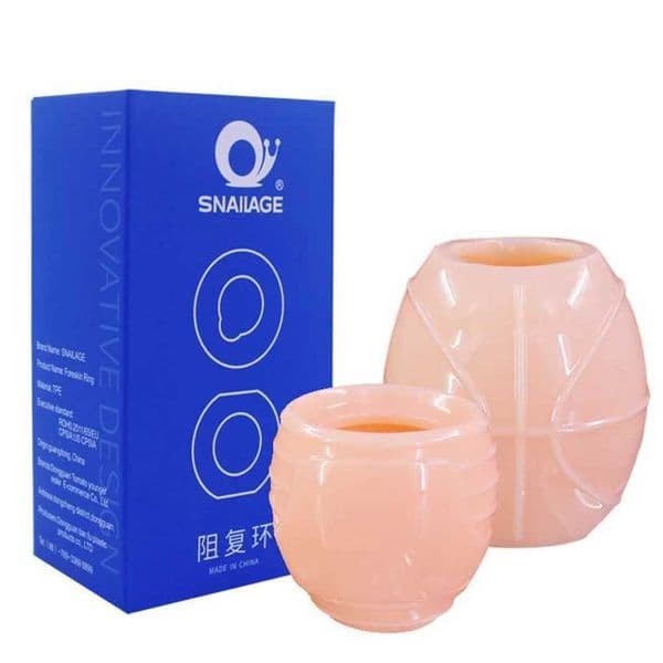 11A Penis Ring 2PcsSet Sex Toys For Men Delay Ejaculation Penis Sleeve Erotic Adult Sex Products Cock Ring Male Chastity Device