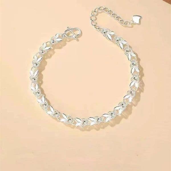 Cute Silver Lucky Rabbit Bracelet Double Sided Carving Adjustable DIY Elegant Charm Bracelets Gift for Women Z260313