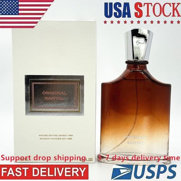 Fast Delivery in US 3-6 Days Perfume Santal Long Lasting Cologne EDP Designer Fragrance Deodorant Spray for Men 86e