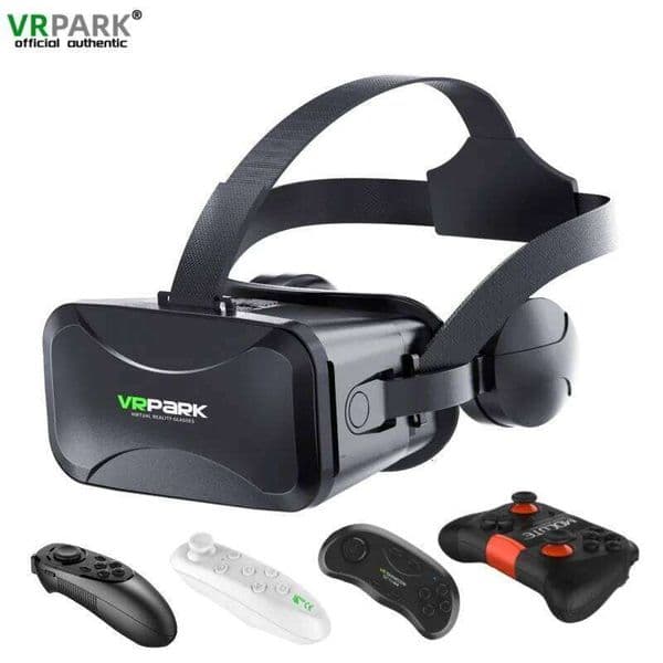 J30 4K Virtual Reality 3D Glasses Box Stereo VR Google Cardboard Headset Helmet for IOS Android Phone Max 6.7",Rocker 26Y0314