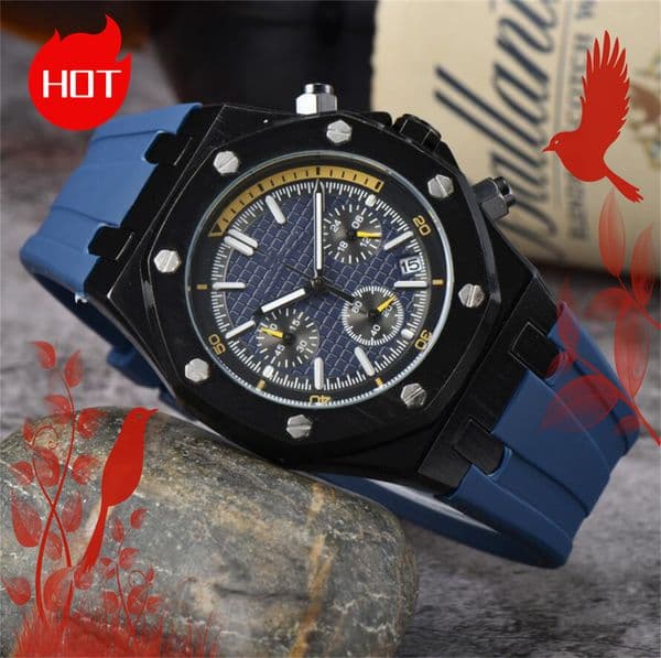 TOP Quality Mens women APity ROYALity oak Set factory President with diamonds watches men watch Automatic QUARTZ designer luxury Wristwatches Sapphire #2859