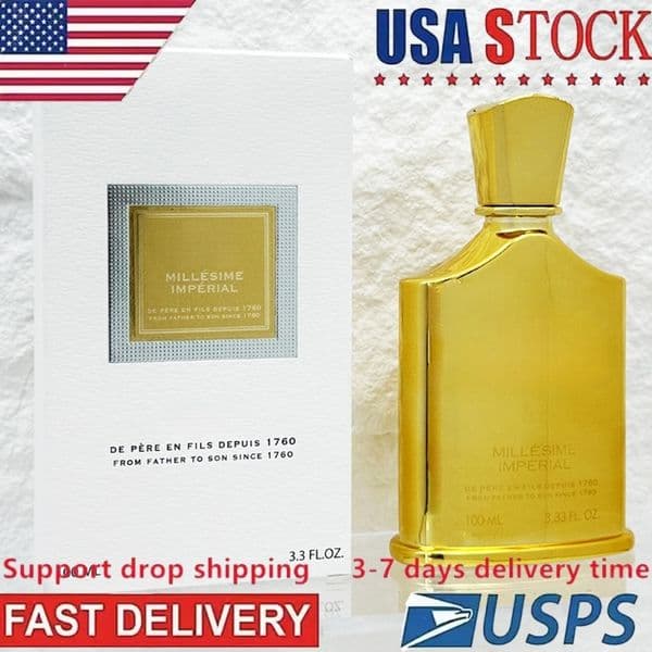 US Fast Delivery Designer Perfume for Men Imperial Cologne Long Lasting Eau De Parfum Fragrance Body Mist d23