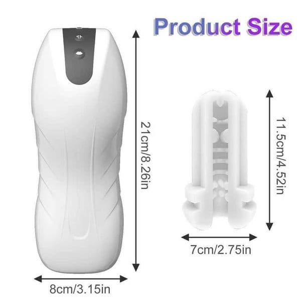 Automatic Male Masturbator Men Smart Sex Robot Vacuum Suction Real Moaning Ladies Masturbator Sex Toys Pussy Sex Toy Ha99