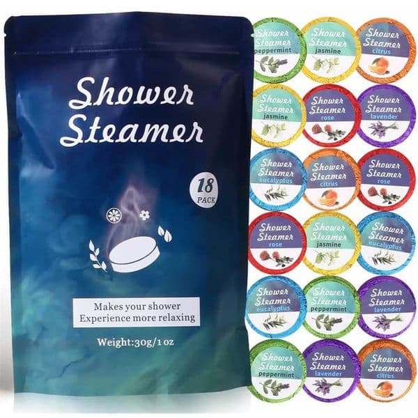 Shower Steamers Aromatherapy Birthday Gifts for Women 8 Pack Shower Bombs with Essential Oils Spa Gifts for Women Mom Gift