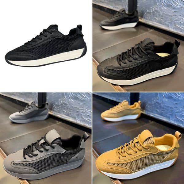 2026 New Designer Running Shoes Mens Sneakers Black Gradient Unity Gradient Tennis Breathable House YellowTrainers Outdoor Sports