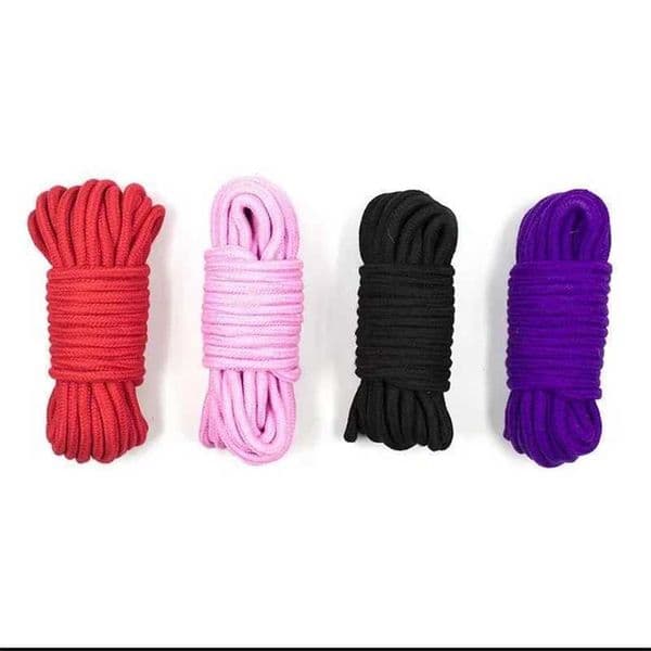 11A SM 510M Bondage Restraint Cotton Rope Female Adult Sex Product Erotic Slave Shibari Hogtie SexToy for Couples Adult Game 4Color