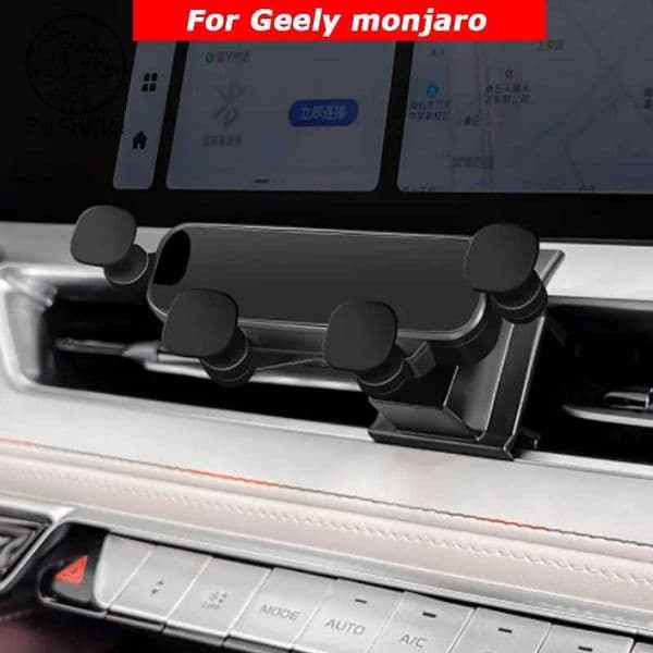 For Geely Monjaro KX11 Grand Koleos 2024 2025 Car Styling Mobile Phone Holder Air Vent Mount Gravity Bracket Stand Accessories K260313