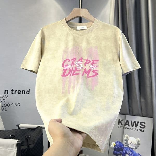 New Summer Ins Trendy Designer T-shirt Shortsleeve For Men Stylish And Cool Designer Polo Hoodie Design Loose And Comfortable