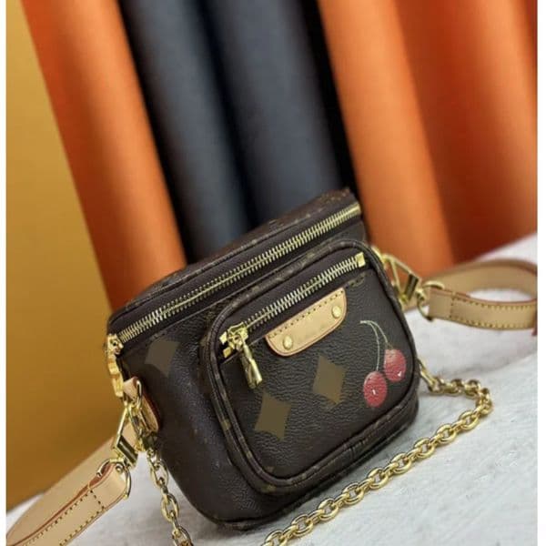 25ss Colorful Flower Leather women Crossbody Bags Messenger Purse Luxurys Designers Bags Handbag Wallets Bag Card Holder pouch Laptop Bag 17cm
