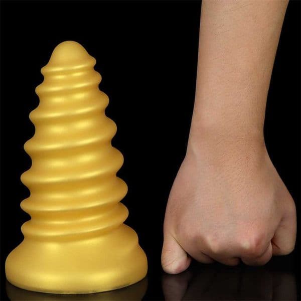 AAA Spiral Huge Anal Plug Suction Cup Huge Anal Butt Plug Dilator Training Expansion Big Butt Plug Adult Sex Toys For Women Men Gay