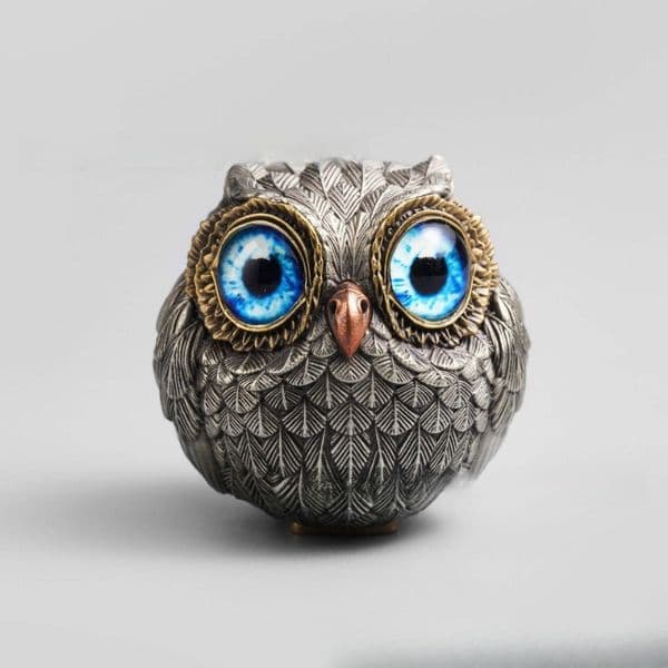 New Owl Resin Handicraft Ornament Home Garden Ornament