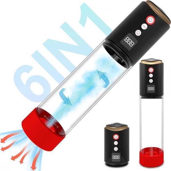 AAA Electric Penis Pump Penis Enlargement Extension Pump Penis Trainer Male Masturbator Rooster Vacuum Pump Adult Toy Sex Toy