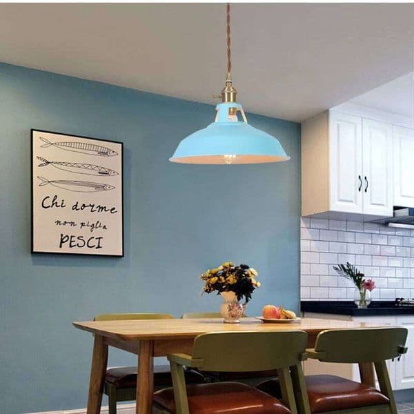 Nordic Color Macaron Chandelier Modern LED Lamp Dining Table Bar Cafe Bedroom Lampshade Multi-color Optional 26W0314