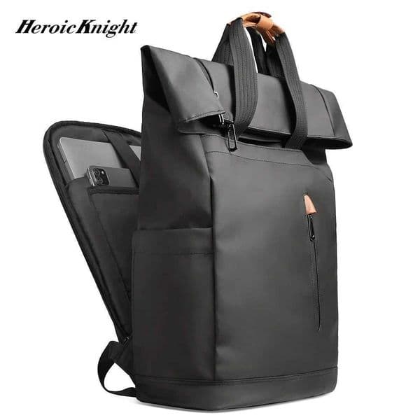 Heroic Knight Travel Men Backpack Multifunction Expandable Laptop Bag USB Port Outdoor Waterproof Hiking Pack For Male Anti-thef H260314