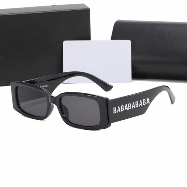 Men Womens Sunglasses Designer Sunglasses for Women Luxury Sunglass with Letter Eyeglasses Square Full Frame Unisex Sun glass Polarized Lens Summer 5 Colors