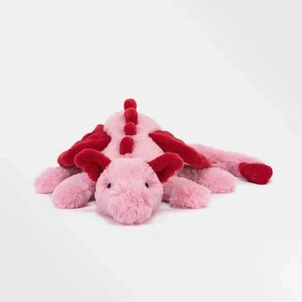 Crimson Dragon Flying Dragon Matcha Dragon Plush Toy Rainbow Par Snow Dragon Doll Large Pillow Festival Gift Family DecorationXJ260314