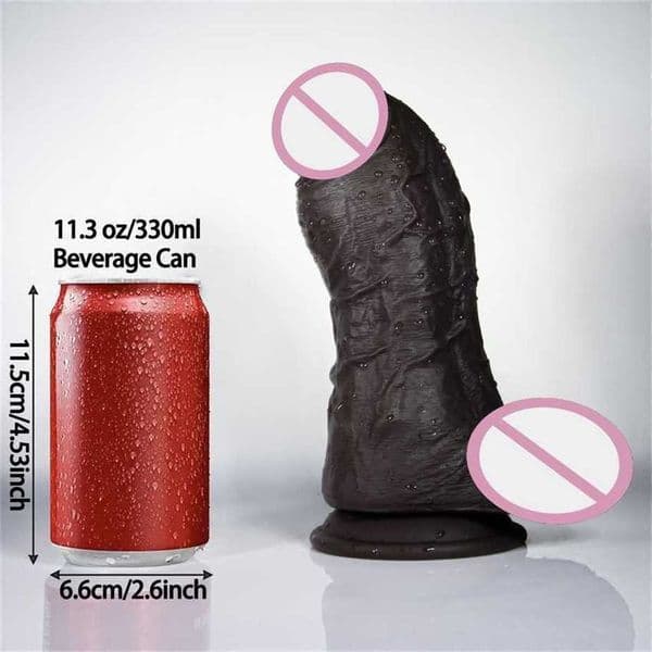 Ergonomic Design Extra Large Bold Silicone Dildo with Strong Suction Cup for HandsFree Play GSpot Realistic Dildo Anal Sex Toy 81Ha