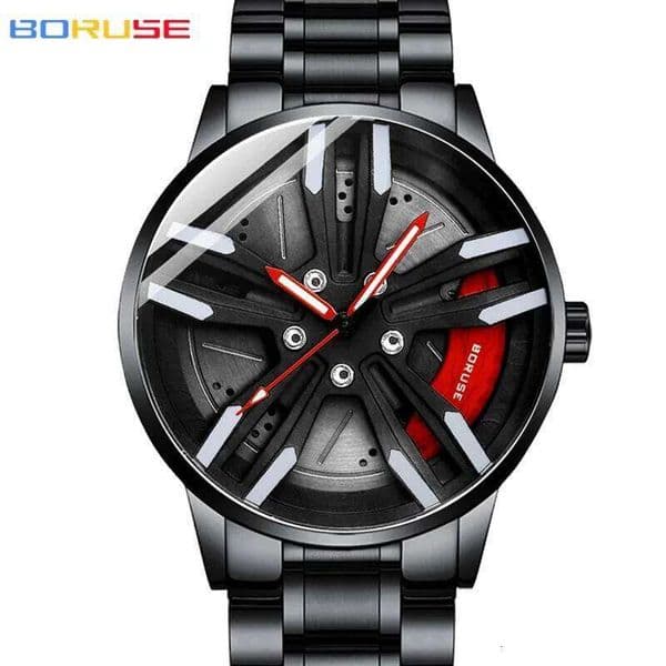 2pcs/set Men's Fashion Watch Set with Business Sports Watches Men and Necklace As A Gift for Men.