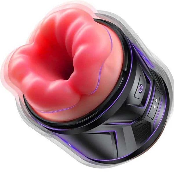Male Masturbators Sex Toys for Men with 10 Vibrations Pocket Pussy Realistic Vagina Lip Blowjob Sex Machine Male Vibrators 81Ha