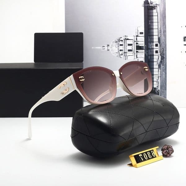 cc sunglasses for women New trendy ins oval sunglasses 40308U fashionable street style sunshade glasses channels glasses