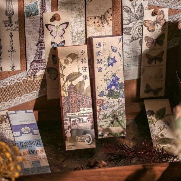 Mr Paper Bookmarks Classical Old Testament Series Creative Ancient Style Stationery Message Summary Function Cards 30 L260314