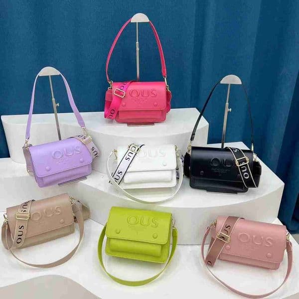 Womens Crossbody Bag New Small Square Bag Trendy Fashion Casual Simple Wide Shoulder Strap Retro Shoulder Messenger Bag