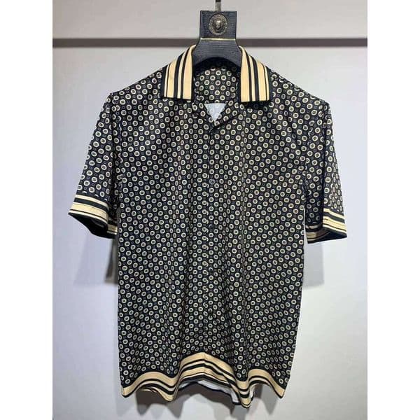 Ice Sensation Silk ort Sve Lightweight Busin Thin Breathable Floral Print Men's irt 26W0314