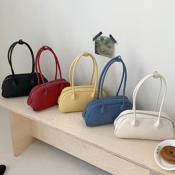 Large Capacity Womens Summer Fashion Pillow Boston Bag for Everyday Use