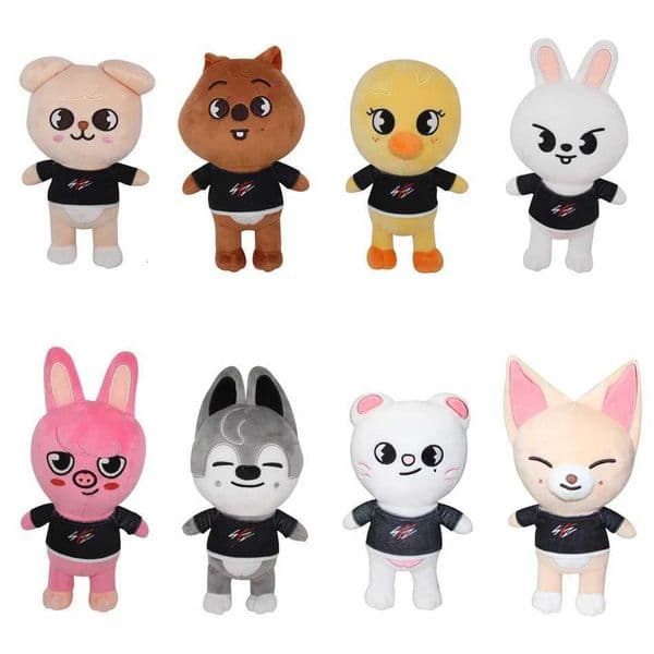 HOTSALE 20cm Skzoo Plush Toys Stray Kids Plush Wolf Chan Stuffed Plushies Doll Kaii Pendant Companion Adults Fan GiftXJ260314