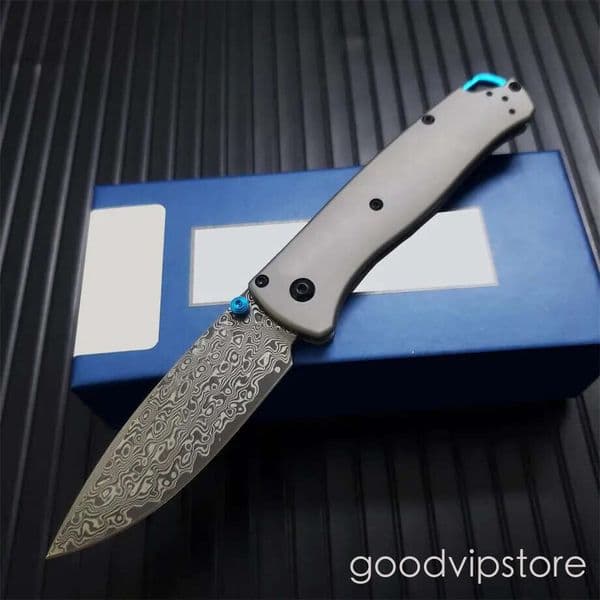 6Models 533/535 Bugout Folding Knife 2.95'' S90V Blade, knife Carbon Fiber Handles